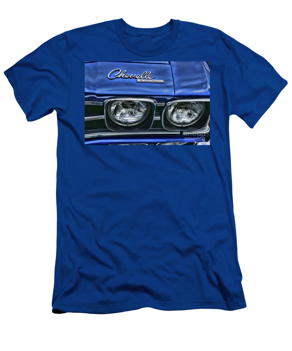 1969 Chevelle Ss 396 Headlights Paul Ward T-Shirt