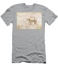 A Pair of Cheetahs Move Steathily Through the Long Grass of the Jane Rix T-Shirt