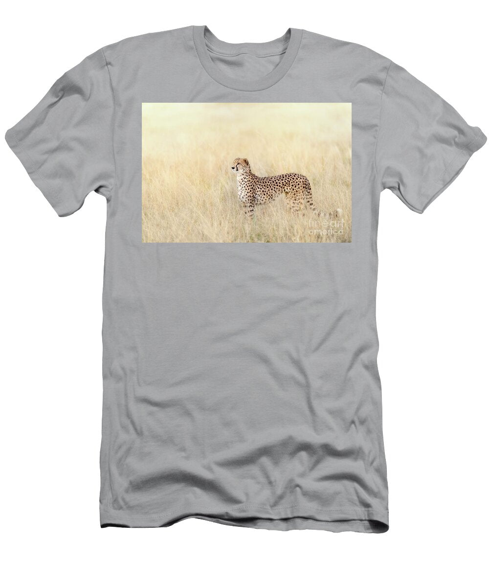 Adult Cheetah in Sunlight in the Masai Mara Jane Rix T-Shirt
