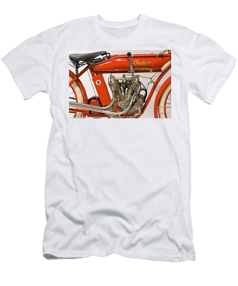 Bike Motorcycle Indian Motorcycle Engine Mike Savad T-Shirt