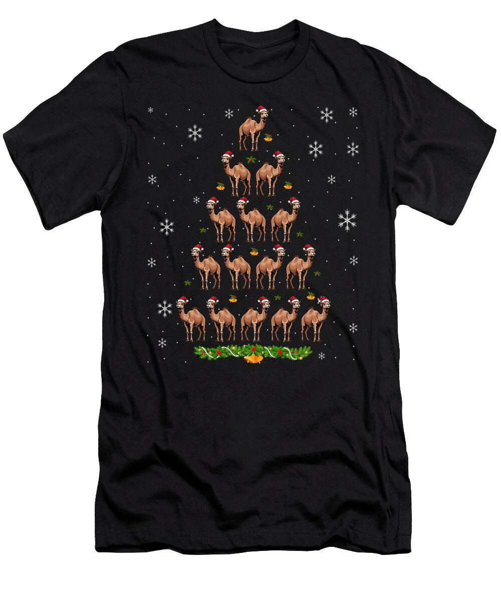 Camel Christmas Tree Funny Sophie Eleanor T-Shirt