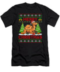 Camel Ugly Christmas Sweaters Funny Santa Hat Sophie Eleanor T-Shirt