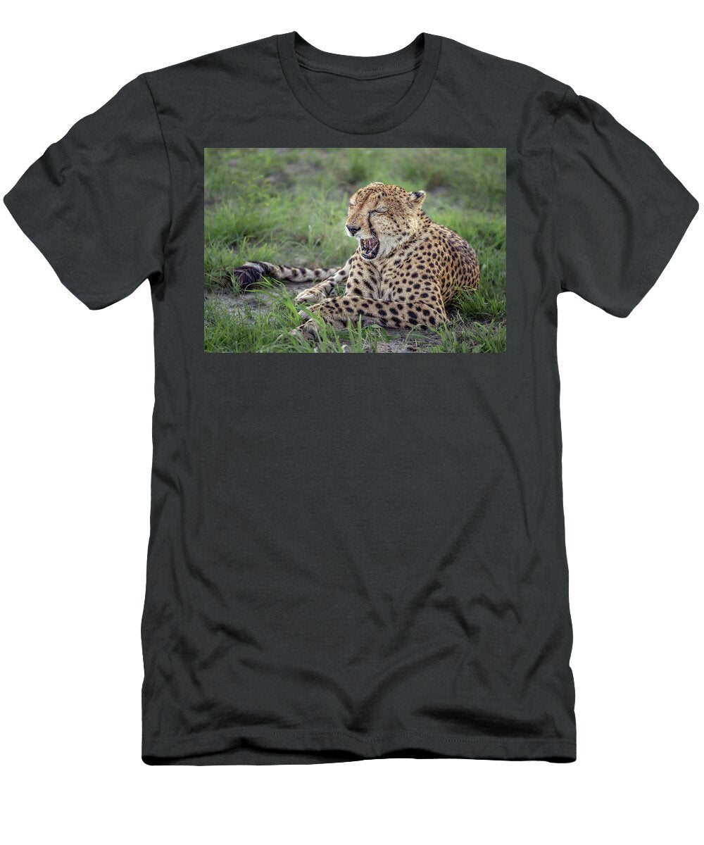 Cheetah Botswana Africa Joan Carroll T-Shirt