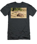 Cheetah Leaps Onto a Rock in the Masai Mara Jane Rix T-Shirt
