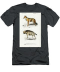 Golden Jackal Canis Aureus and Striped Hyena Hyene Rayee Illustrated By Charles Dessalines D Orbign Dictionnaire Universel Dhistoire Naturelle T-Shirt