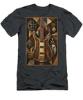 Lemmy Rickenbacker Geometric Bass Guitar Mal Bray T-Shirt