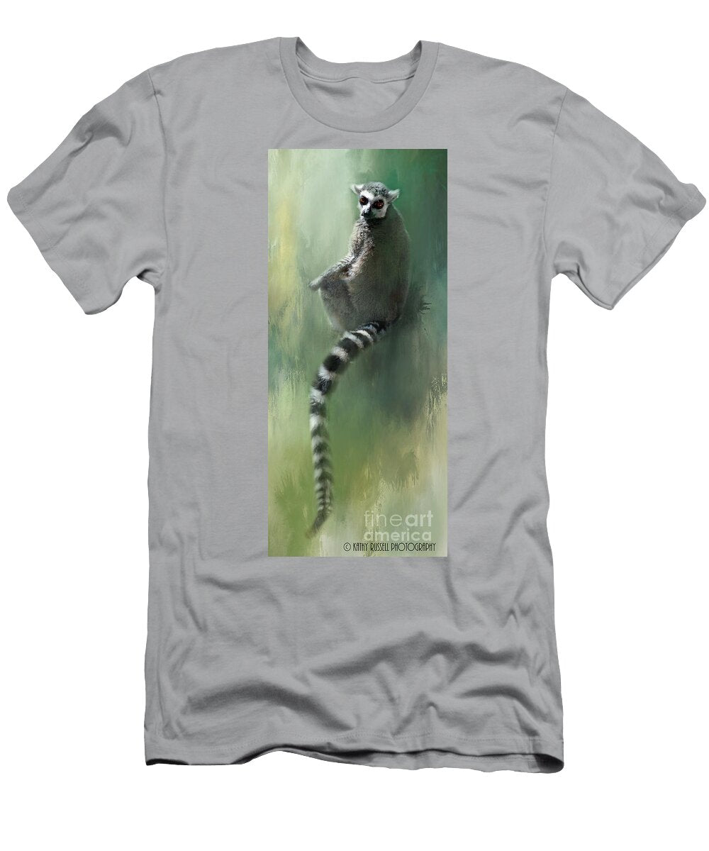 Lemur Catching Rays Kathy Russell T-Shirt