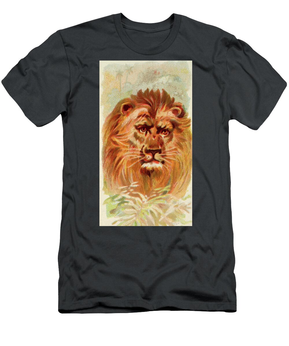 Lion Vintage Animal Illustration Picked and Shared T-Shirt