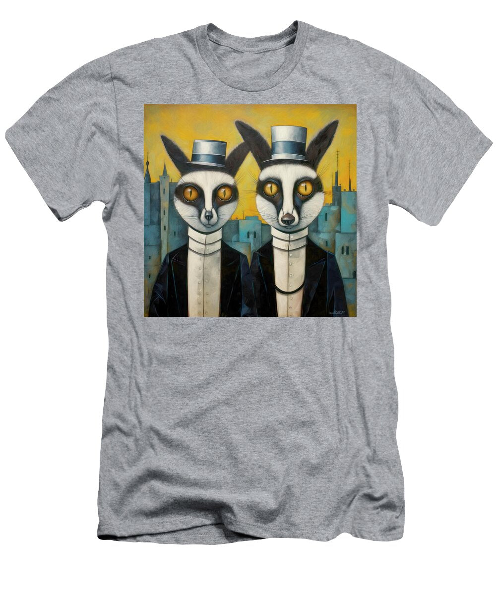 Luke and Lars Lemur Jutta Maria Pusl T-Shirt