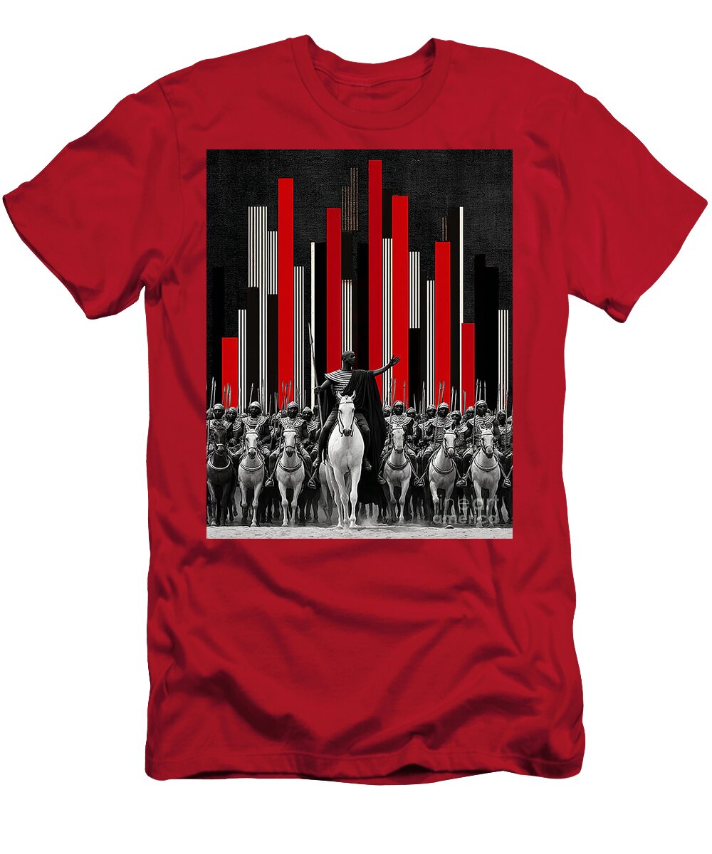 Majestic Rider Leading Warriors Franklyn Gregory T-Shirt